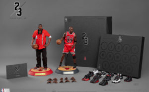【ENTERBAY】NBAクラシックコレクション: マイケル・ジョーダン ファイナル リミテッドエディション アウェイ