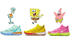 【9月6日 発売予定 】NIKE KYRIE 5 X SPONGEBOB COLLECTION (CJ6950-700,CJ6950-500,CJ6950-300)