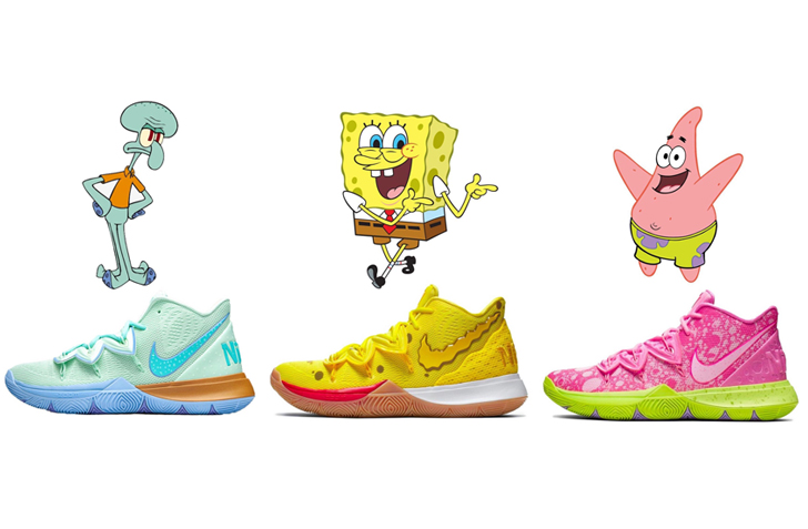 9月6日 発売予定 Nike Kyrie 5 X Spongebob Collection Cj6950 700 Cj6950 500 Cj6950 300 Sneaker4life