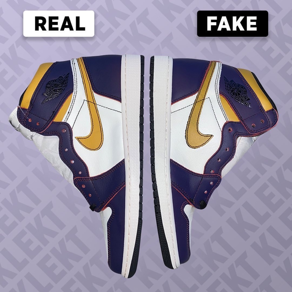 Fake jordan 1 hot sale la to chicago