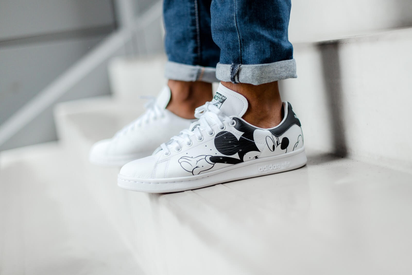 特価爆買い【新品未使用】Stan Smith Mickey/スタンスミス ミッキー コラボ 靴