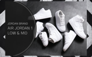 4月1日 発売予定 AIR JORDAN 1 LOW & MID