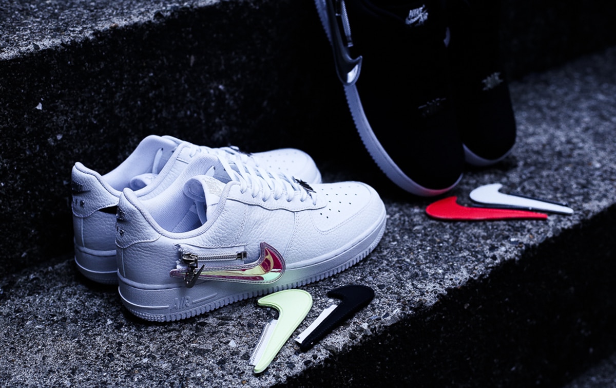 nike air force 1 07 prm * carabiner swoosh *