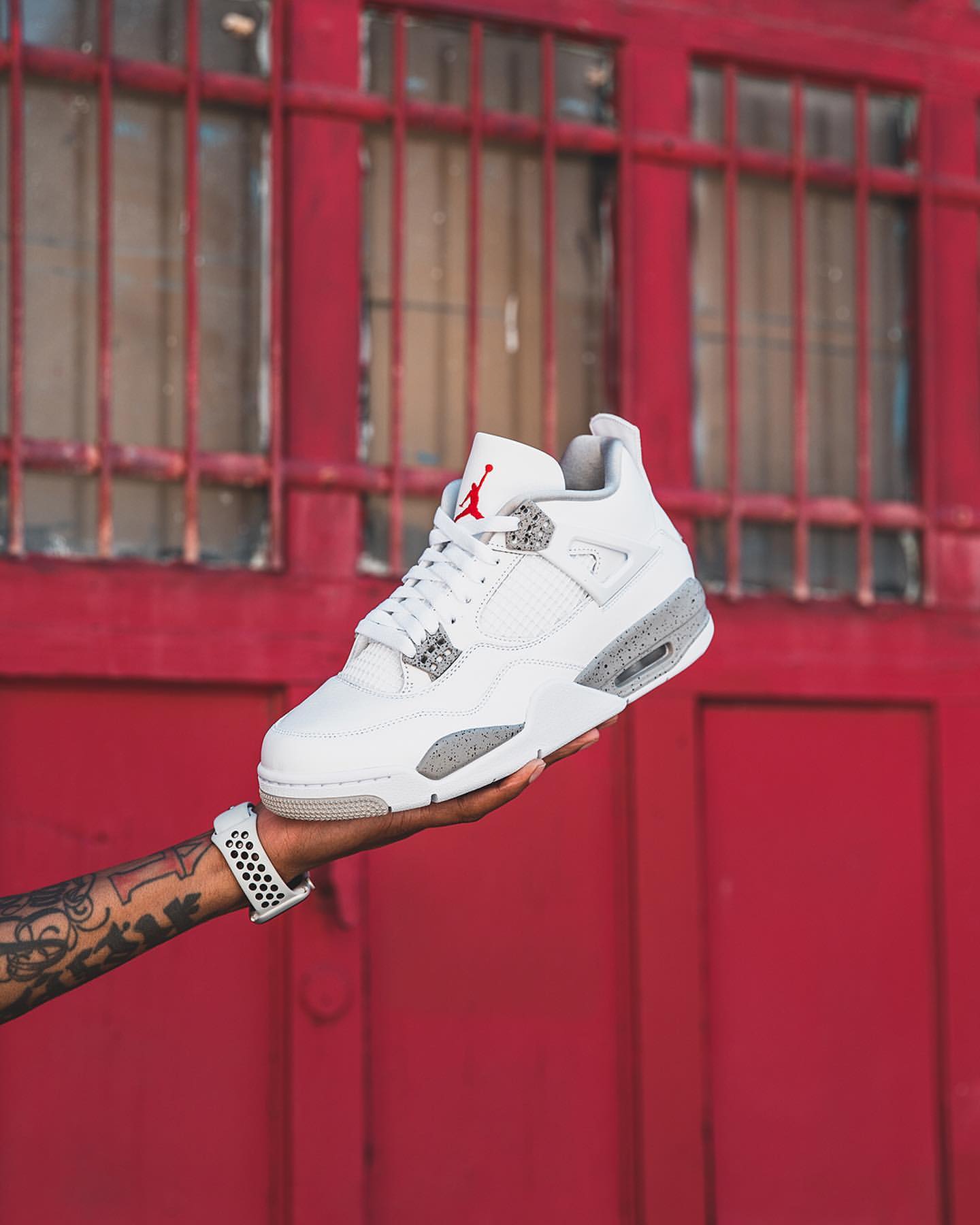 Air Jordan 4 Retro Tech White - スニーカー