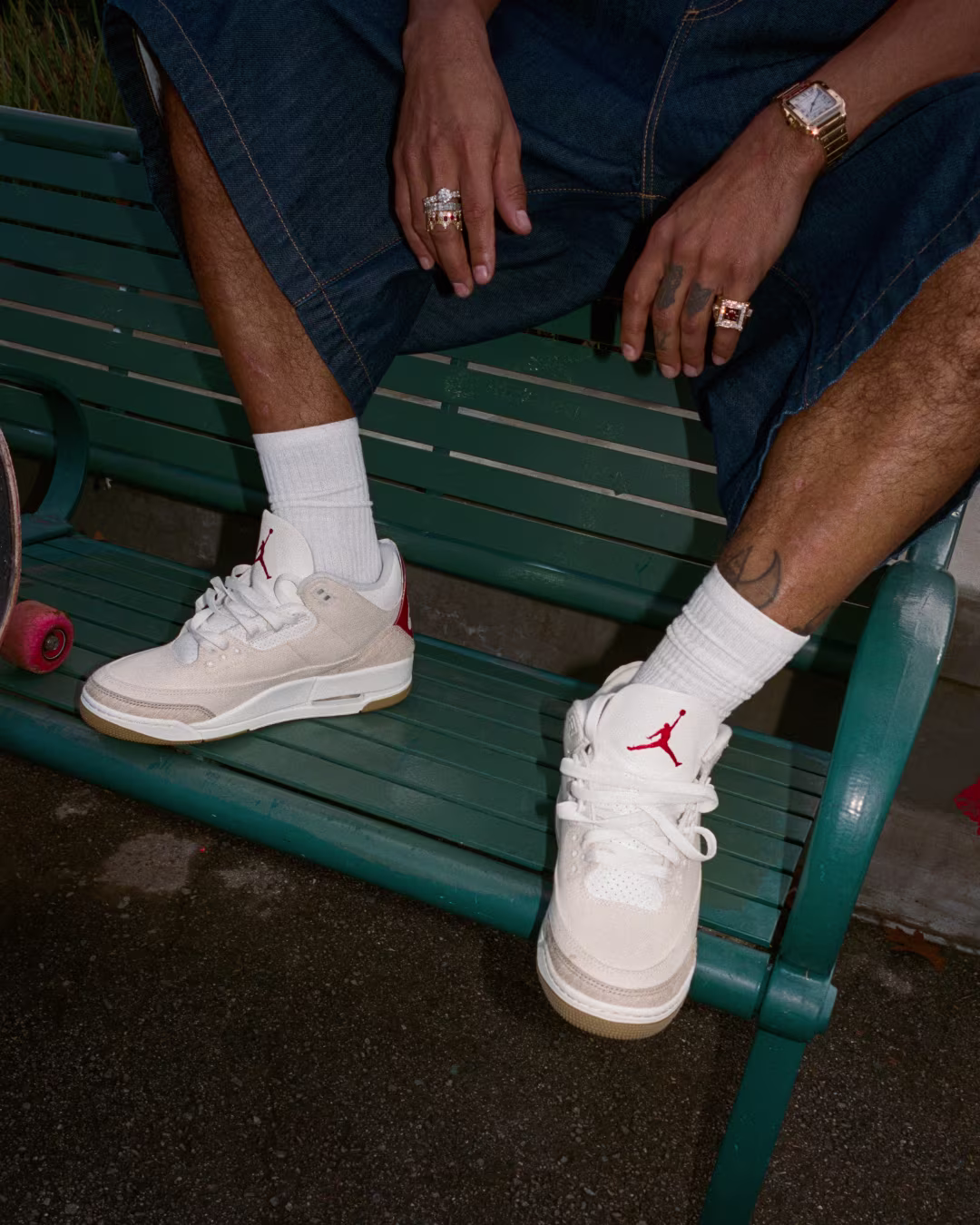 Air Jordan 3 Levi's Ecru