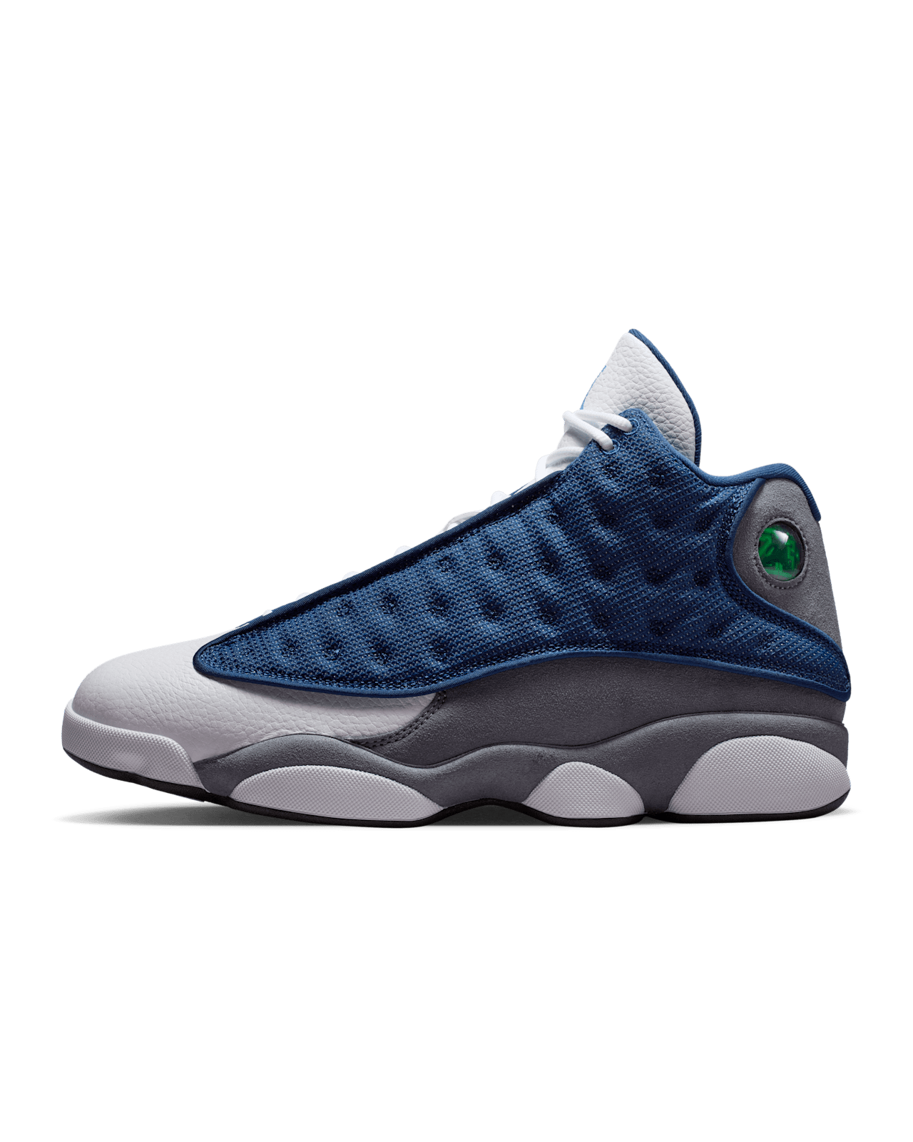 Air Jordan 13 Retro Navy and Flint Grey IW3808-400 サイドビュー