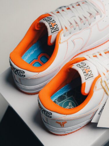 Nike Air Force 1 Low Protro White and Safety Orange IQ3921-100