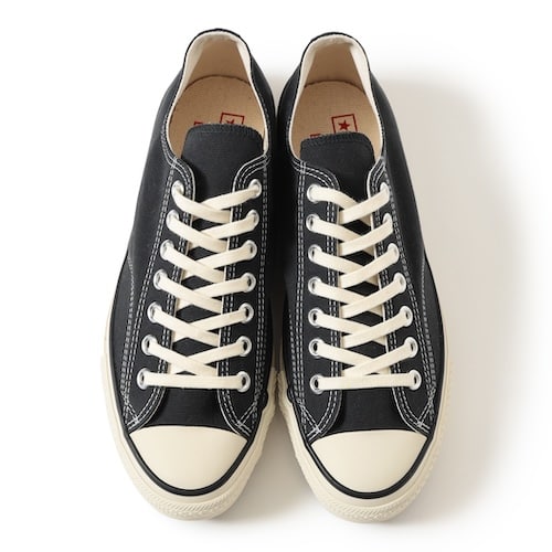 CONVERSE ALL STAR J OX BEAMS 50th トップビュー ペア 赤い星ロゴとダブルネームインソール